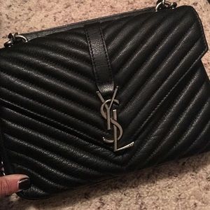 YSL Collage leather bag- medium